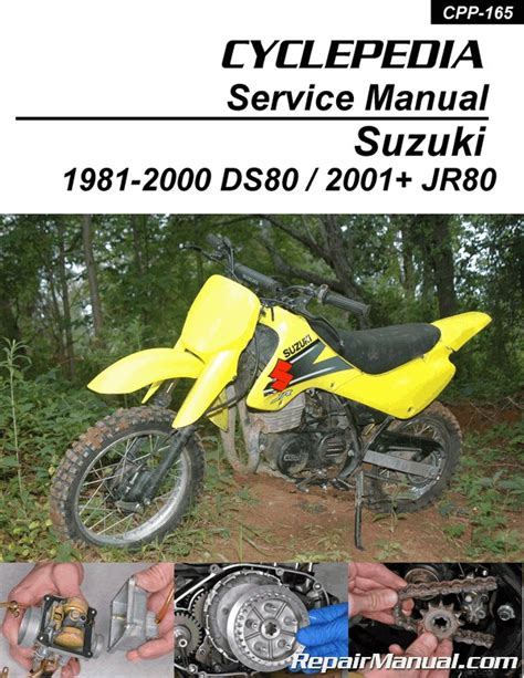 com 1981-2000 Suzuki DS80 2001-2005 Suzuki JR80 online service manual features detailed full-color photographs and complete specifications with step-by-step procedures performed and written by a professional Suzuki technician. . Suzuki ds 80 service manual pdf